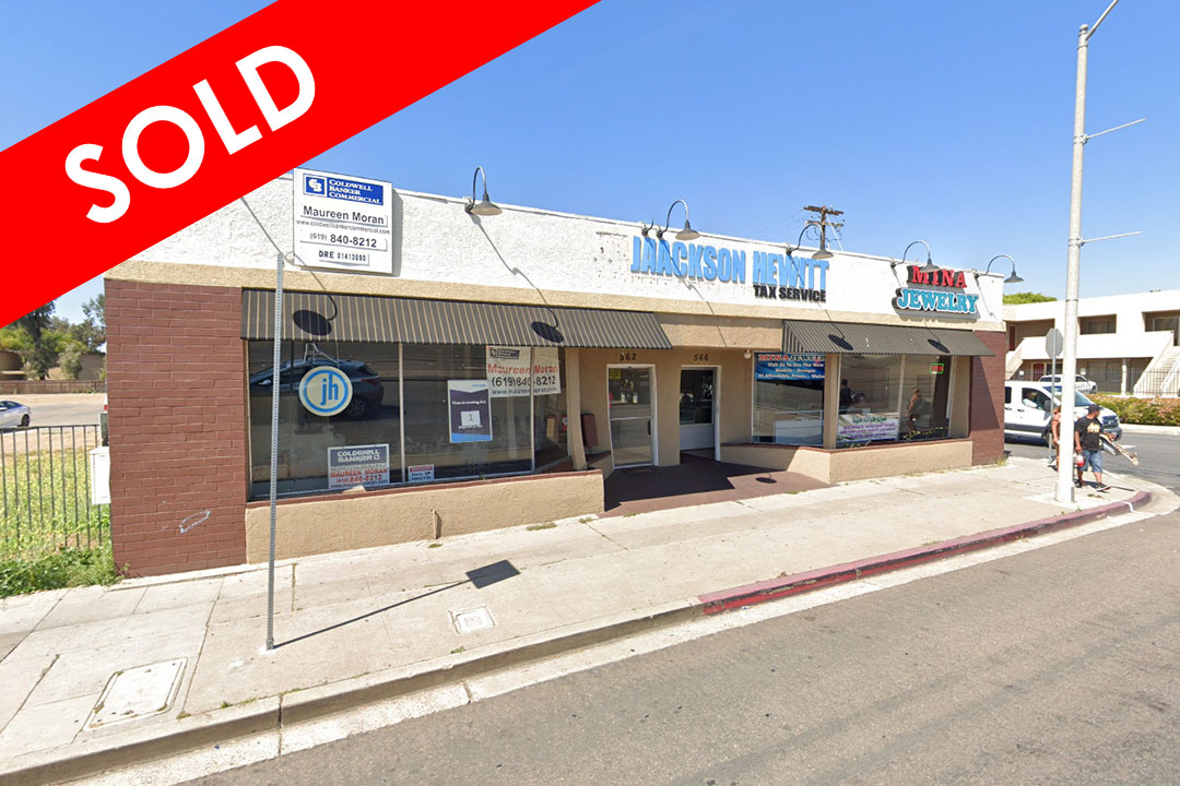 562 Main Street — Commercial Sale, El Cajon, CA