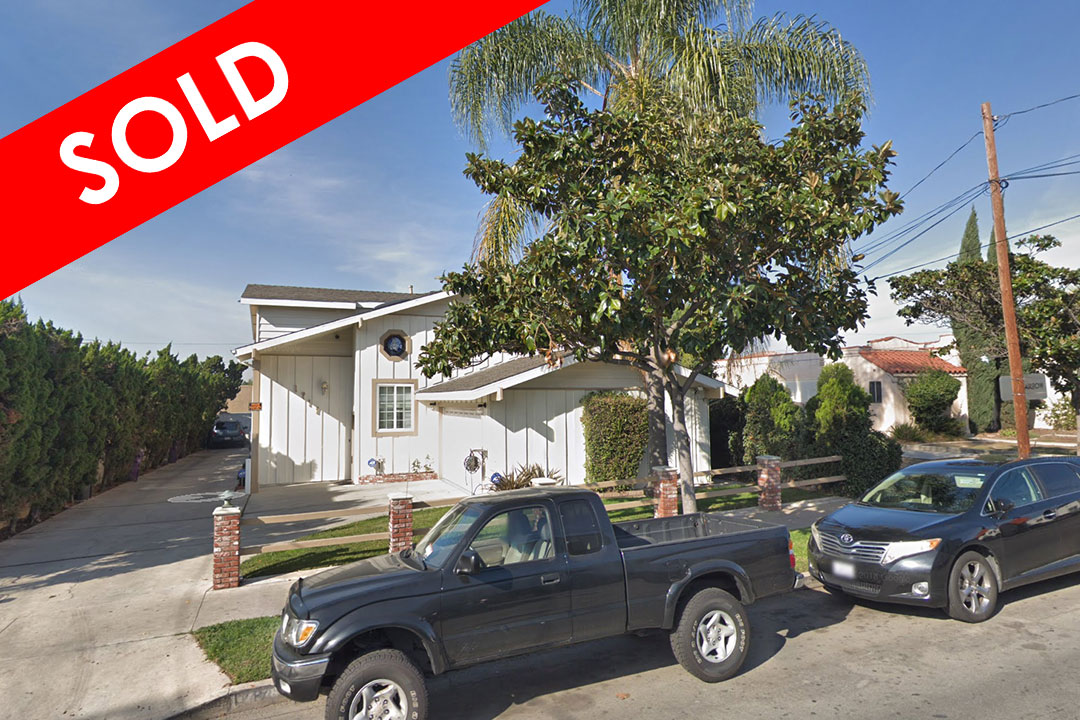 Temple Avenue — Multi-family Residential Sale, Long Beach, CA